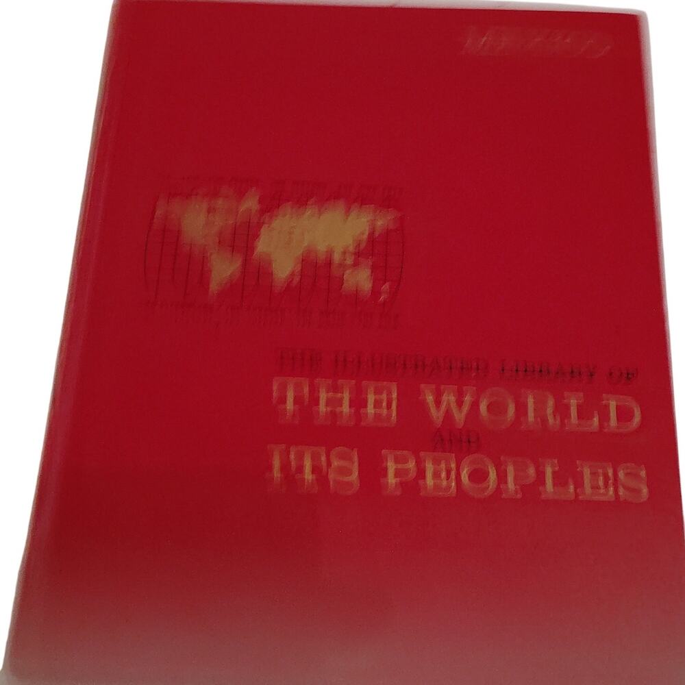 The World and Its Peoples: Mexico - 1964 Greystone Press Hardcover, Red/Gold